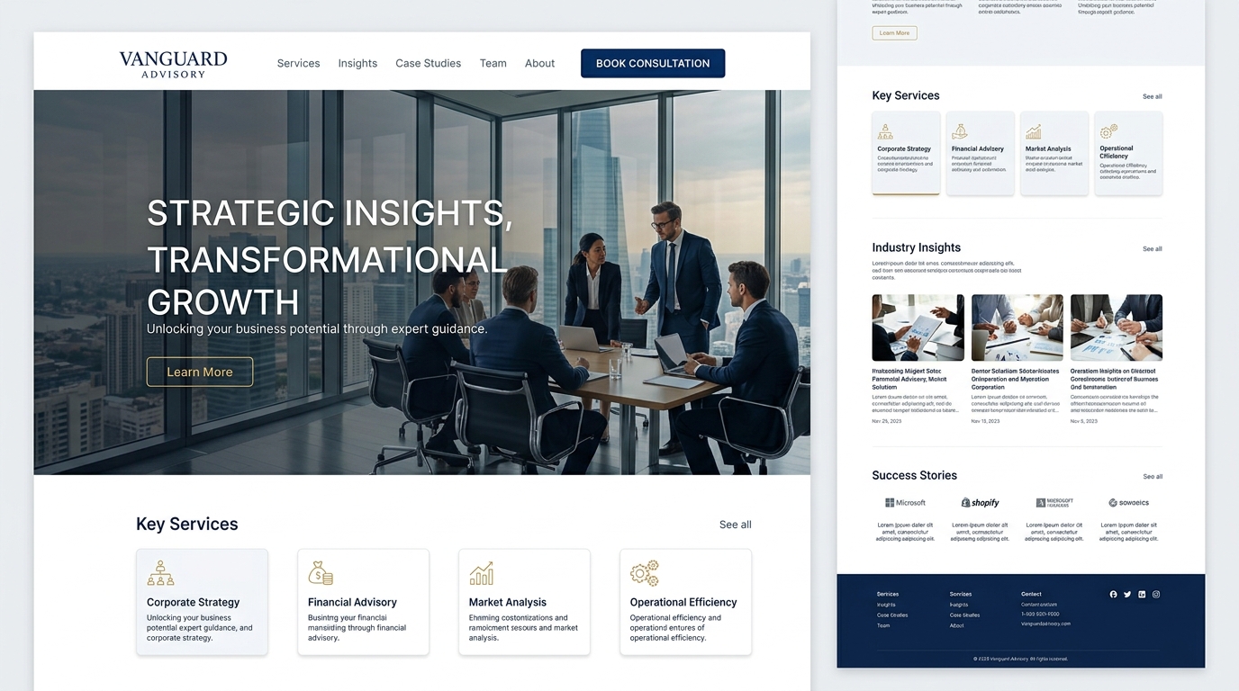 Consultancy Web Design