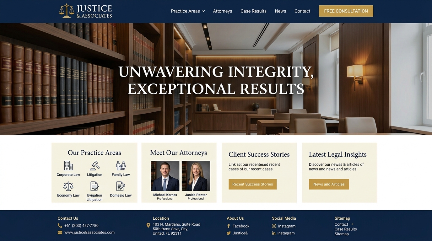 Law Firms Web Design